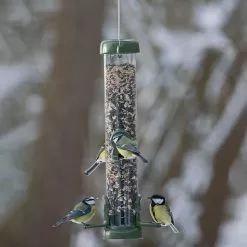 Jacobi Jayne Ring-Pull™ Click Seed Feeder – Medium, 4 Port 8 Jacobi Jayne Ring-Pull™ Click Seed Feeder – Medium, 4 Port -Garden Shop ring pull seed feeder 4 port 4