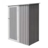 Rowlinson Trentvale 5x3 Pent Light Grey Metal Shed