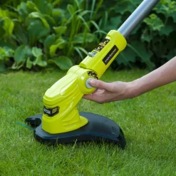 Ryobi ONE+ 18V 300mm Cordless Grass Trimmer RLT183220S -Garden Shop ryobi one 18v 300mm cordless grass trimmer rlt183220s4892210212733 03i bq