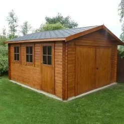 Shire 15x14 Bradenham Wooden Garage - Assembly Service Included -Garden Shop shire 15x14 bradenham wooden garage assembly service included5019804111596 01i