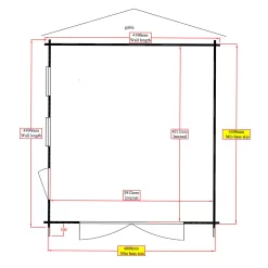 Shire 15x14 Bradenham Wooden Garage - Assembly Service Included -Garden Shop shire 15x14 bradenham wooden garage assembly service included5019804111596 01t