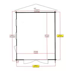 Shire 17x14 Bradenham Wooden Garage -Garden Shop shire 17x14 bradenham wooden garage5019804425136 02t