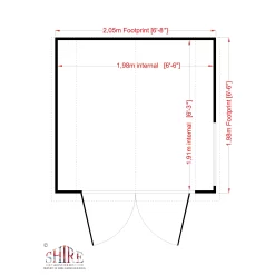 Shire Dutch 7x7 Ft Dutch Apex Shiplap Wooden Shed With Floor - Assembly Service Included -Garden Shop shire dutch 7x7 ft dutch apex shiplap wooden shed with floor assembly service included5019804112272 01t