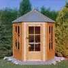 Shire Gazebo 7x7 Shiplap Wooden Summer House - Assembly Service Included