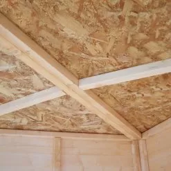 Shire Hampton 8x8 Glass Pent Shiplap Wooden Summer House - Base Not Included -Garden Shop shire hampton 8x8 glass pent shiplap wooden summer house base not included5019804889839 38c