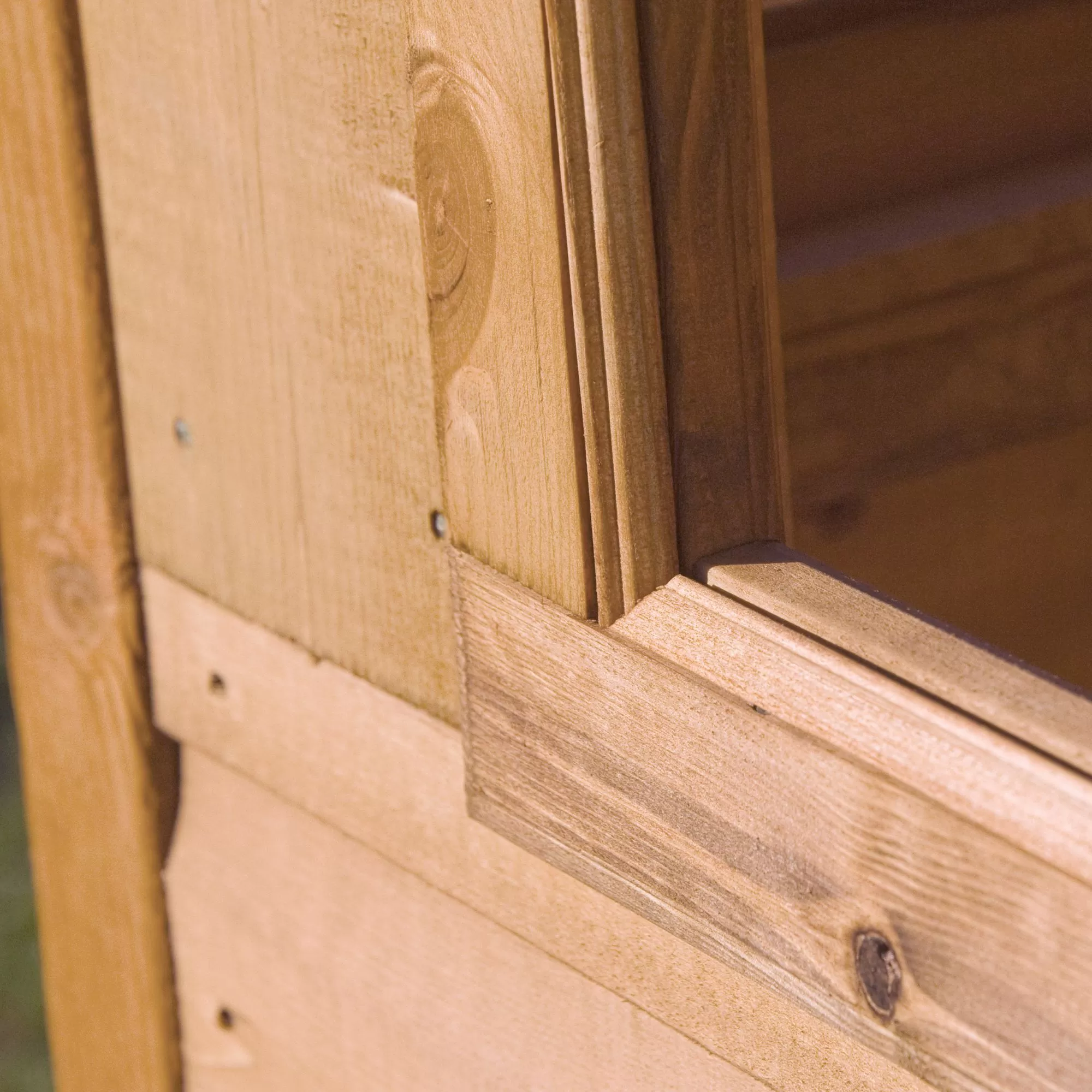 Shire Lumley 7x5 Toughened Glass Apex Shiplap Wooden Summer House - Base Included 2 Shire Lumley 7x5 Toughened Glass Apex Shiplap Wooden Summer House - Base Included - Image 2