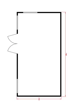 Shire Mammoth 24x12 Glass Apex Wooden Workshop - Base Not Included -Garden Shop shire mammoth 24x12 glass apex wooden workshop base not included5019804243181 03t
