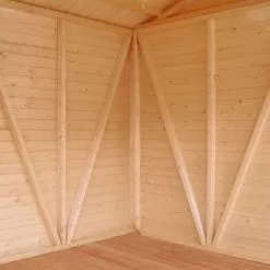 Shire Mammoth 24x12 Glass Apex Wooden Workshop - Base Not Included -Garden Shop shire mammoth 24x12 glass apex wooden workshop base not included5019804243181 37c