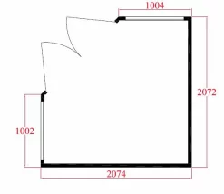Shire Murrow 7x7 Ft Pent Shiplap Wooden 2 Door 2 Windows Shed With Floor -Garden Shop shire murrow 7x7 ft pent shiplap wooden 2 door 2 windows shed with floor5019804773480 18bq