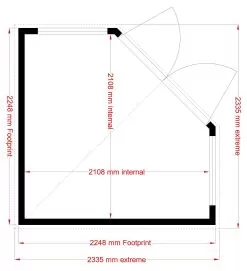 Shire Murrow 8x8 Ft Pent Shiplap Wooden Shed With Floor - Assembly Service Included -Garden Shop shire murrow 8x8 ft pent shiplap wooden shed with floor assembly service included5019804080885 18bq