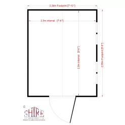 Shire Security Cabin 10x8 Ft Apex Shiplap Wooden Shed With Floor -Garden Shop shire security cabin 10x8 ft apex shiplap wooden shed with floor5019804112128 02t