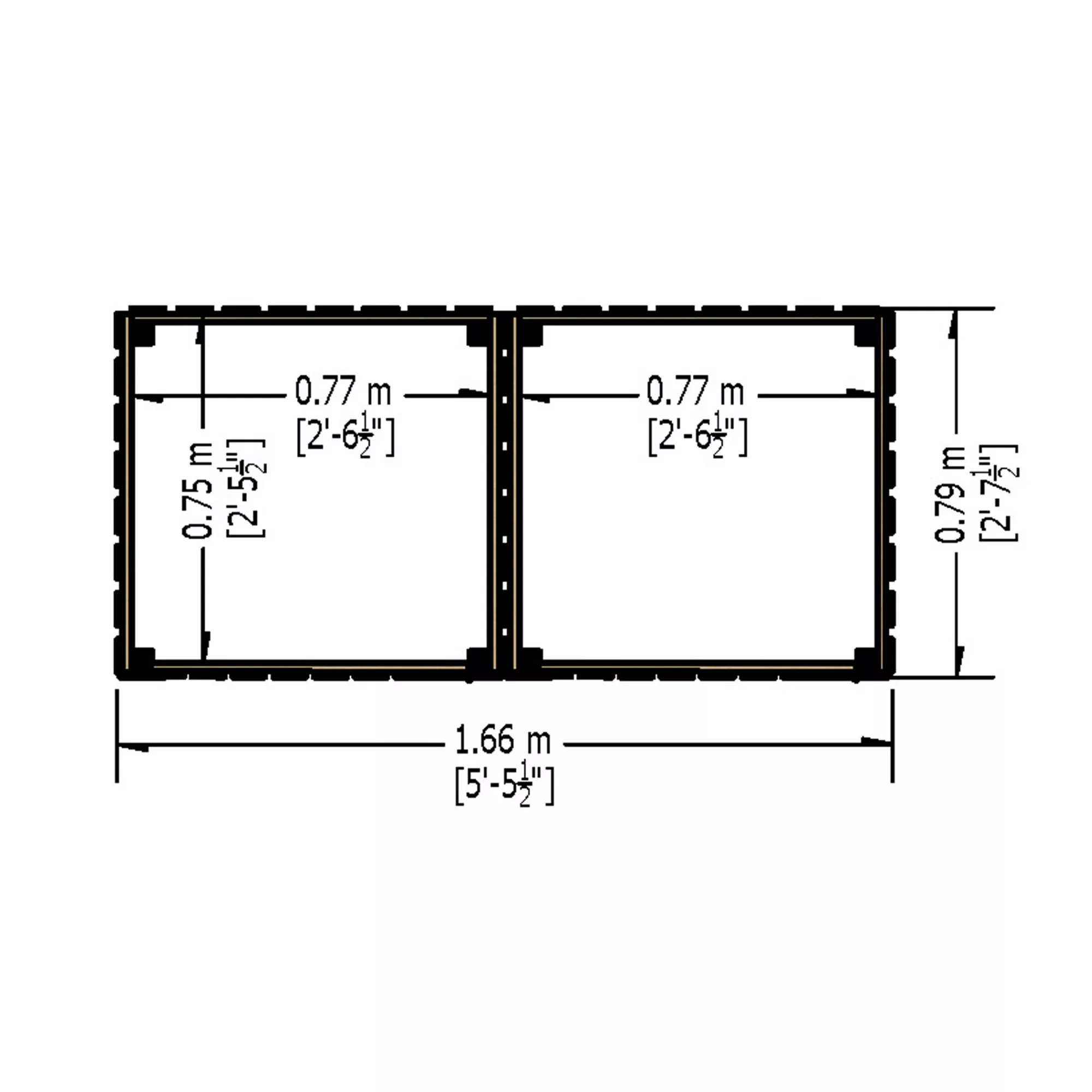 Shire Wooden Bin Storage 4 Shire Wooden Bin Storage - Image 4