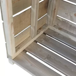 Shire Wooden Tall Log Store 7 Shire Wooden Tall Log Store -Garden Shop shire wooden tall log store5060490131221 36c bq