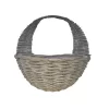 Smart Garden Sable Willow Grey Semi-circle Hanging Basket