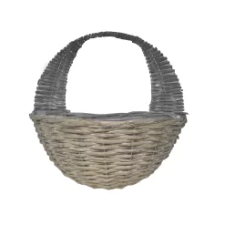 Smart Garden Sable Willow Grey Semi-circle Hanging Basket