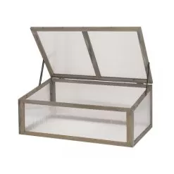 Smart Garden Timber GroZone Coldframe – Grey -Garden Shop smart garden timber grozone coldframe grey 3