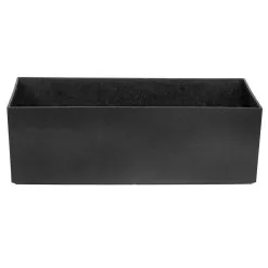 Tierra Verde Sonata Trough Planter, Slate – 10cm -Garden Shop sonata tabletop trough 10cm slate