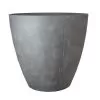 Stewart Garden Beton Tall Round Planter, Dark Grey – 53cm