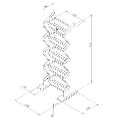 Zest Outdoor Living Tall Vertical Herb Stand -Garden Shop tall vertical herb stand2