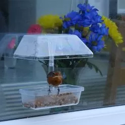 Jacobi Jayne Up Close Window Feeder – Clear -Garden Shop up close window feeder 2