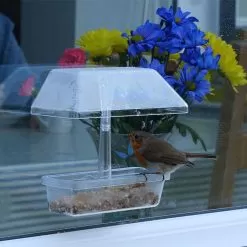 Jacobi Jayne Up Close Window Feeder – Clear -Garden Shop up close window feeder 4