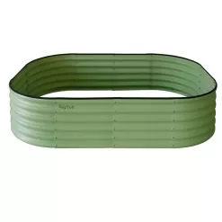 VegTrug VegTub Metal Raised Bed - Sage Green
