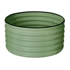 VegTrug VegTub Metal Raised Bed - Sage Green -Garden Shop vegtub metal raised bed sagegreen 11