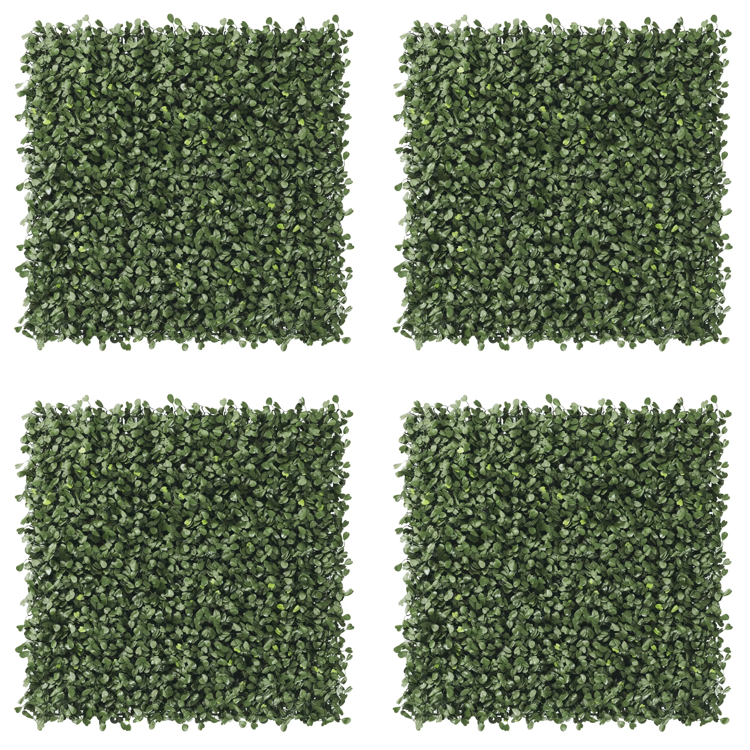 Vertical Square Artificial Plant Wall, (H)0.5m (W)0.5m 4 Vertical Square Artificial Plant Wall, (H)0.5m (W)0.5m - Image 4