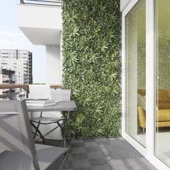 Vertical Square Artificial Plant Wall, (H)1m (W)1m 11 Vertical Square Artificial Plant Wall, (H)1m (W)1m -Garden Shop vertical square artificial plant wall h 1m w 1m5059340671932 01i