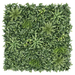 Vertical Square Artificial Plant Wall, (H)1m (W)1m
