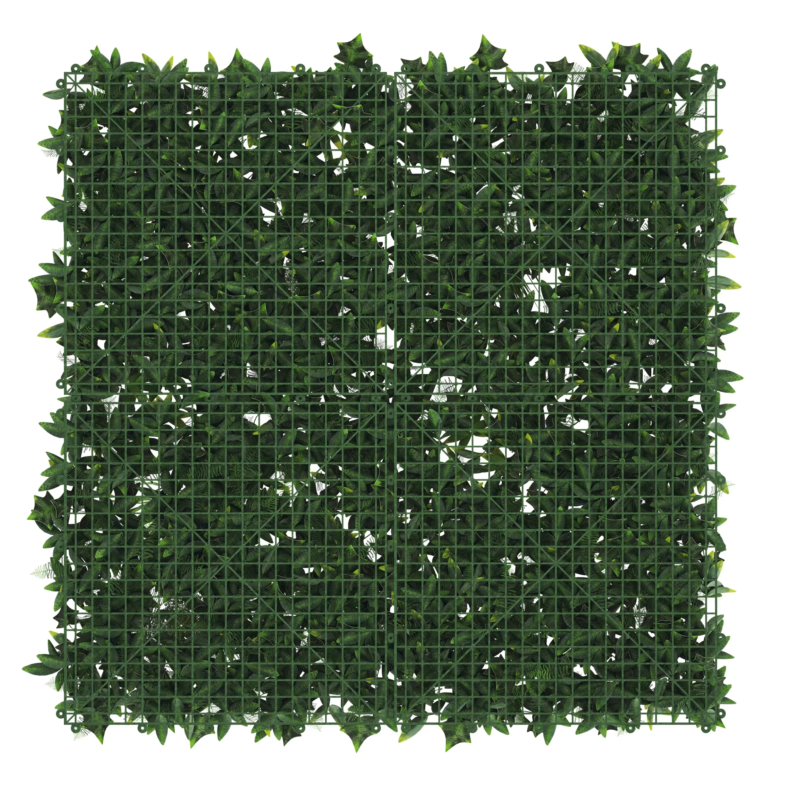 Vertical Square Artificial Plant Wall, (H)1m (W)1m 2 Vertical Square Artificial Plant Wall, (H)1m (W)1m - Image 2