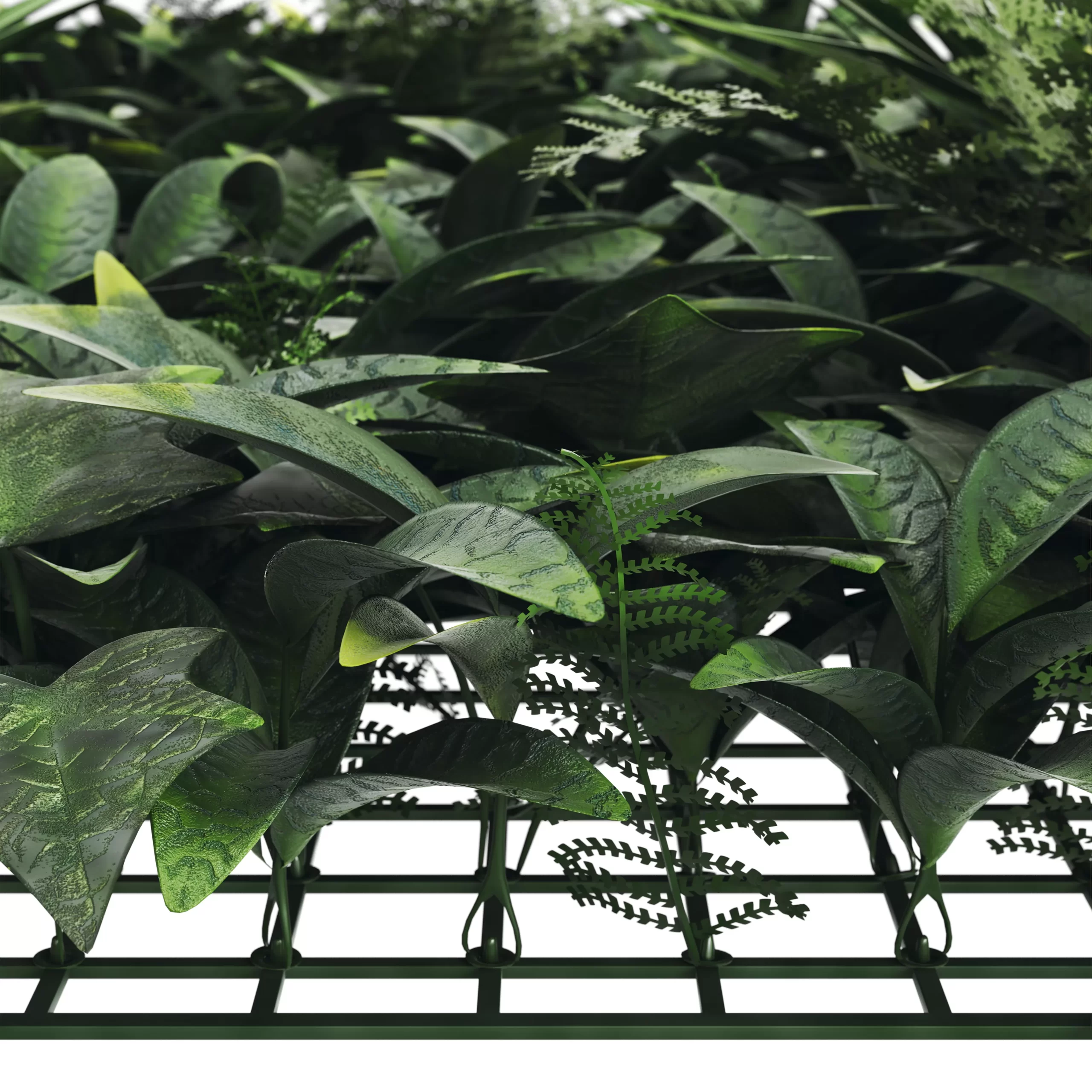 Vertical Square Artificial Plant Wall, (H)1m (W)1m 5 Vertical Square Artificial Plant Wall, (H)1m (W)1m - Image 5