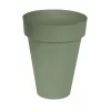 Verve Nurgul Deep Lichen Green Polypropylene (PP) Round Plant Pot (Dia)46cm