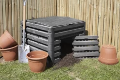 Verve Wood Effect Composter 400L -Garden Shop verve wood effect composter 400l5063022039118 06i 1