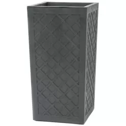 Tierra Verde Vitality Planter, 67cm – Steel Grey -Garden Shop vitality planter 67cm steel grey 2