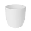 White Ceramic Round Plant Pot (Dia)27cm