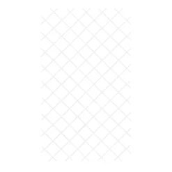 White Polyvinyl Chloride (PVC) Trellis (W)200cm X (H)100cm