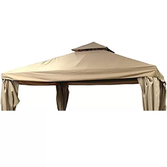 Wild Garden Cheltenham Gazebo, Canopy Only, Beige - 3m X 3m 2 Wild Garden Cheltenham Gazebo, Canopy Only, Beige - 3m X 3m - Image 2