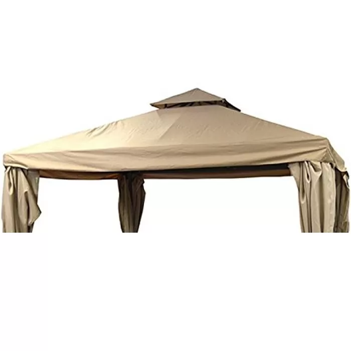 Wild Garden Cheltenham Gazebo, Canopy Only, Beige - 3m X 3m 1 Wild Garden Cheltenham Gazebo, Canopy Only, Beige - 3m X 3m