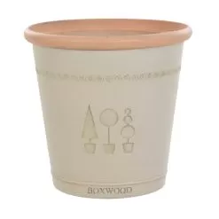 Woodlodge Boxwood Plant Pot, Brown Birch - 31cm