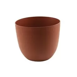 Woodlodge Self Watering Oval Planter, Clay - 38cm
