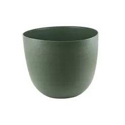 Woodlodge Self Watering Oval Planter, Forest Green - 38cm