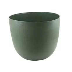 Woodlodge Self Watering Oval Planter, Forest Green - 48cm