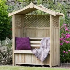 Zest Outdoor Living Dorset Arbour With Storage Box