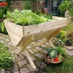 Zest Outdoor Living Raised Vegetable Bed - 1m -Garden Shop zest 4 leisure raised vegetable bed 1m 1 1