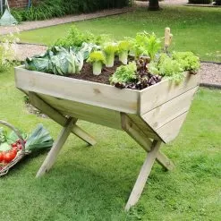 Zest Outdoor Living Raised Vegetable Bed - 1m -Garden Shop zest 4 leisure raised vegetable bed 1m
