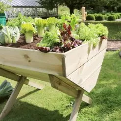 Zest Outdoor Living Raised Vegetable Bed - 1m -Garden Shop zest 4 leisure raised vegetable bed 1m 5