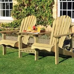 Zest Outdoor Living Lily Relax Seat - Double -Garden Shop zest lilly relax