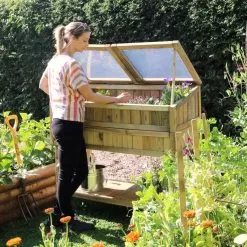 Zest Outdoor Living Small-Space Cold Frame -Garden Shop zest small space cold frame2