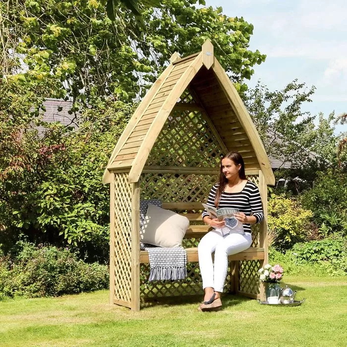 Zest Outdoor Living Chepstow Arbour 4 Zest Outdoor Living Chepstow Arbour - Image 4